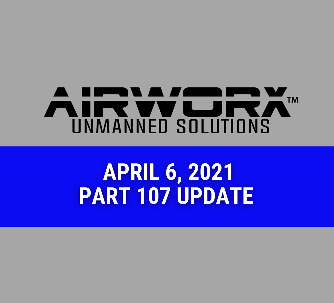 New changes to Part 107!