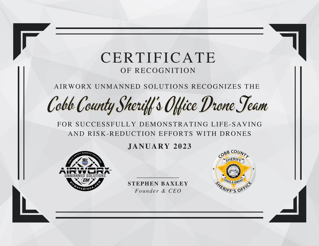 January 2023 | Cobb Co Sheriff's Office (GA) Drone Program