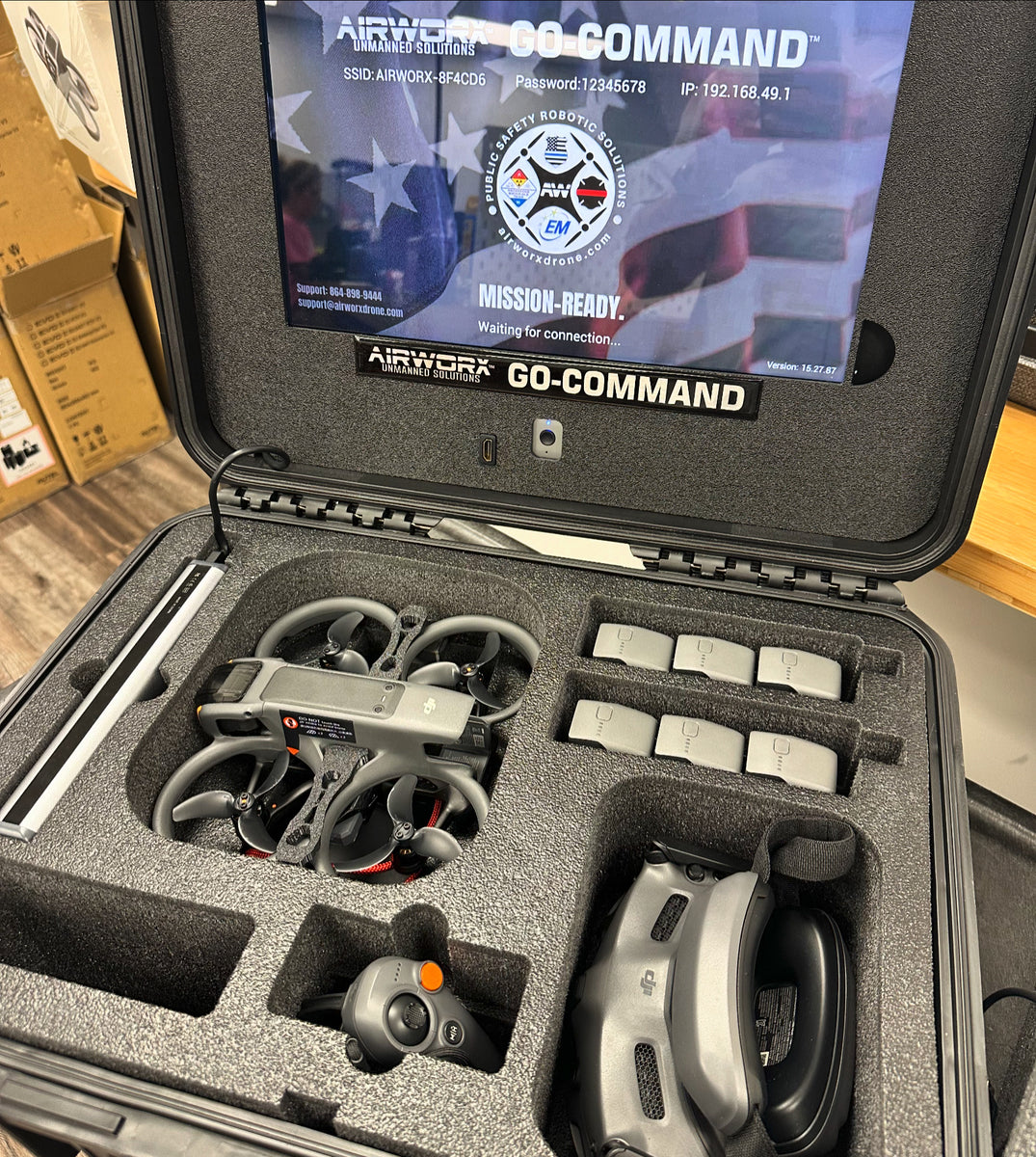 Command Kits Avata 2 Tactical Go-Command Kit – Airworx Unmanned Solutions