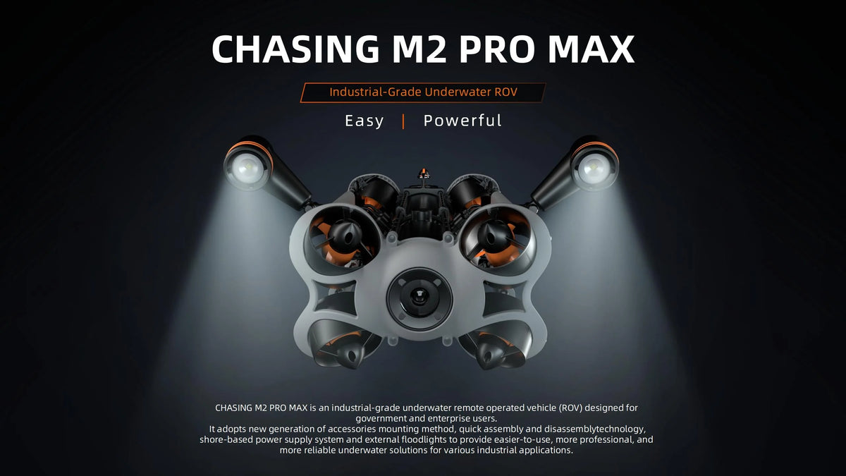 Airworx™ Go-Command Underwater ROV Ultimate Response Kit | M2 Pro Max with Sonar - Airworx Unmanned Solutions