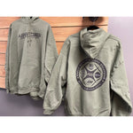 Airworx Public Safety Hoodie - OD Green - SMALL (Limited Print) - Airworx Unmanned Solutions