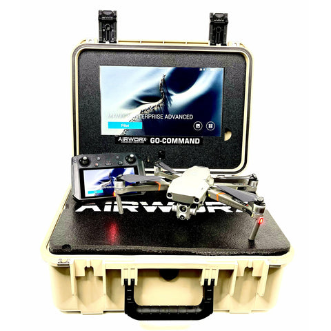 Airworx Go-Command™ TacLite Mission-Ready Kit with DJI Mavic 2 Enterprise Advanced 640 Thermal - Airworx Unmanned Solutions